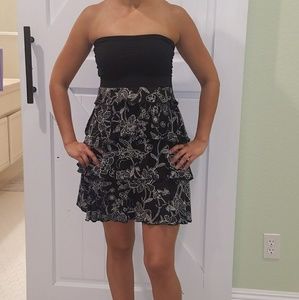 Strapless Express Mini Dress